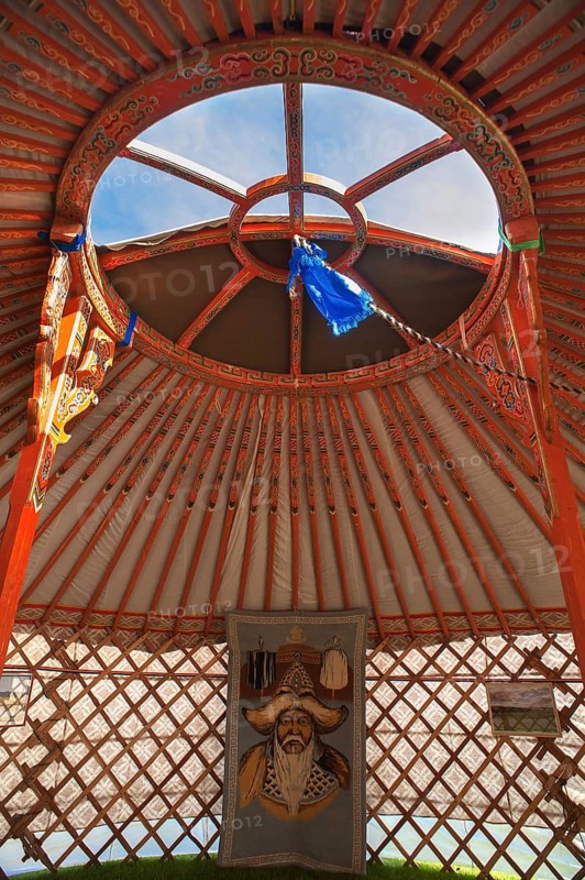 Original Mongolian yurt