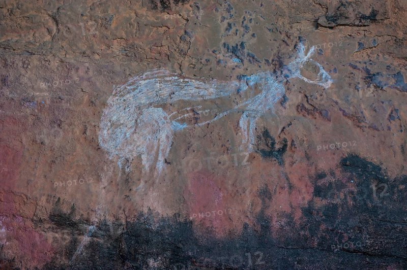 Aboriginal wall painting