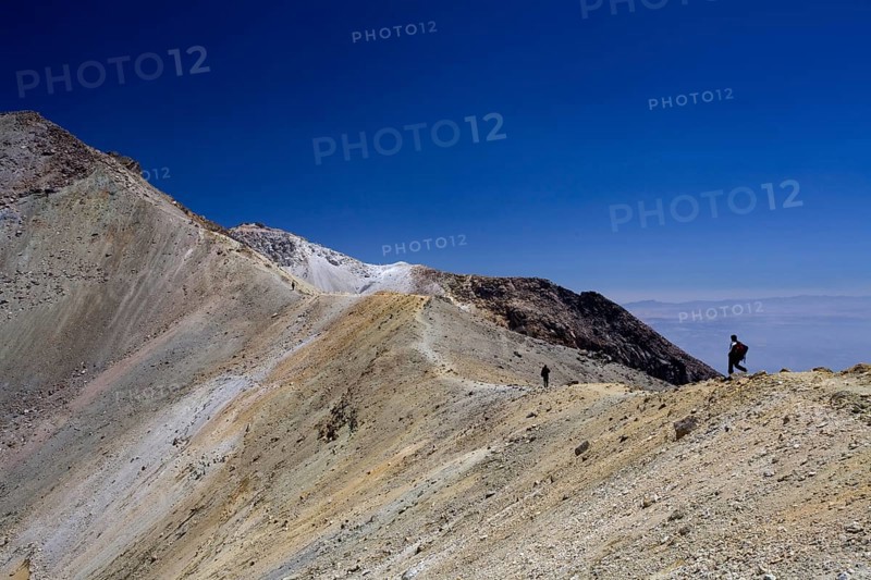 During the ascent of the Iztaccihuatl