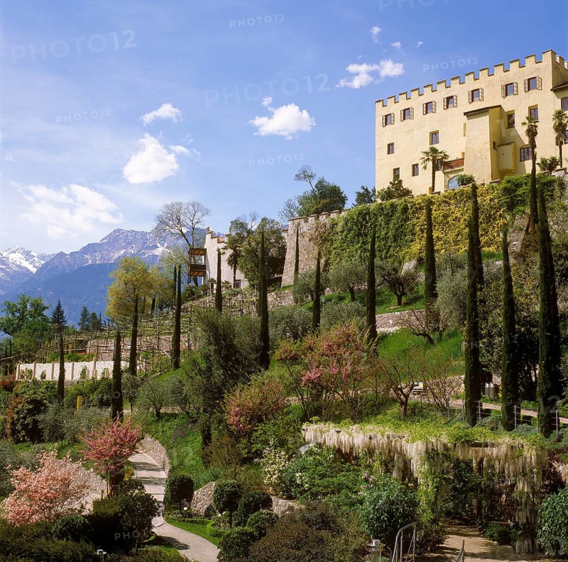 Grounds of Schloss Trauttmanssdorf Castle