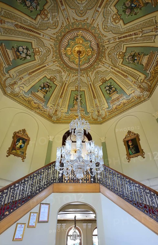 Main staircase of the Malta Pavilion