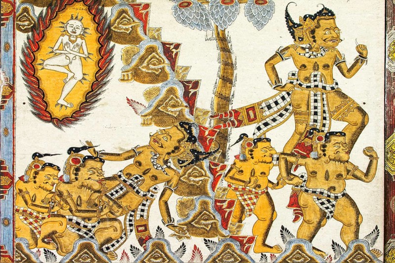 Traditional Kamasan painting