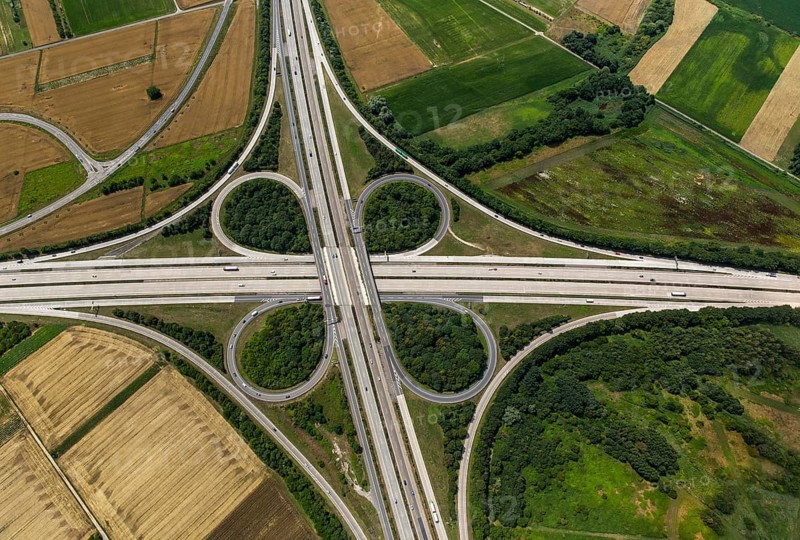Motorway junction Walldorf