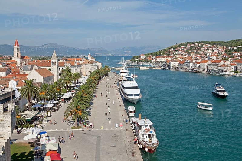 View of Trogir from Kamerlengo Castle