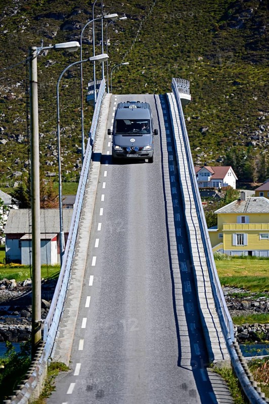 Remoybrua Bridge on the Nordre Vaulen strait