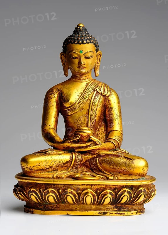 Old Buddha sculpture