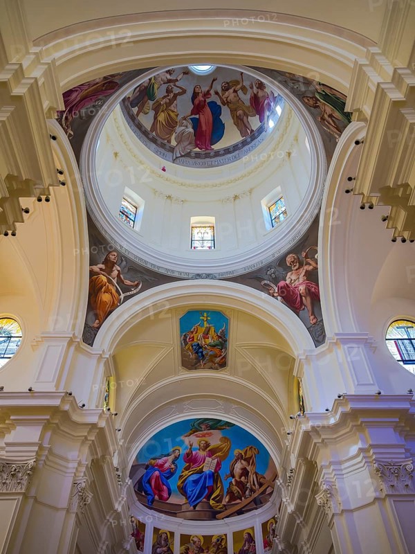 Dome of the baroque church