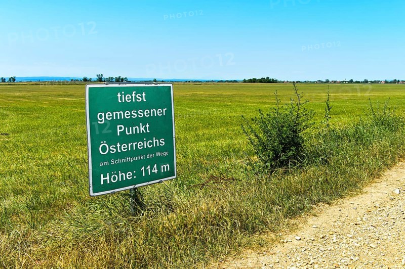 Lowest measured point in Austria