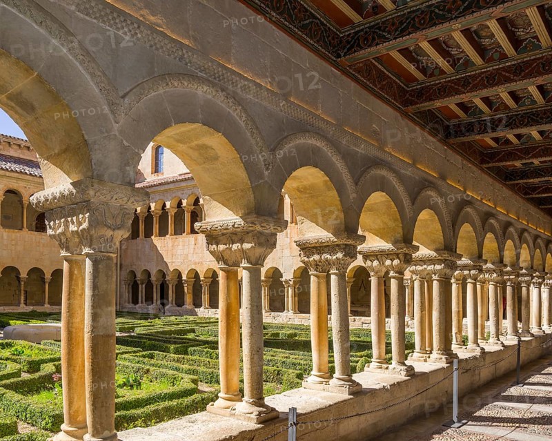 Cloister of the Benedictine monastery of Santo Domingo de Silos