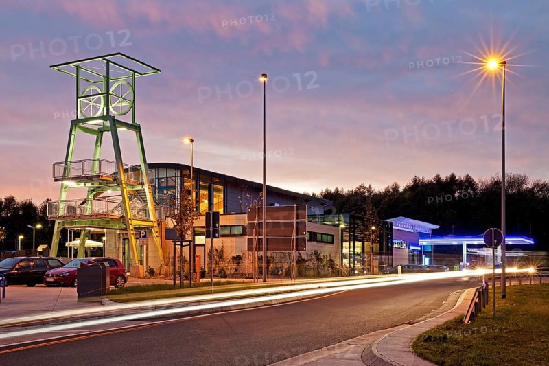 Autobahnraststatte Beverbach motorway service area on the A40