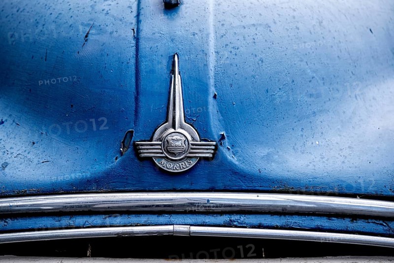 Hood with logo