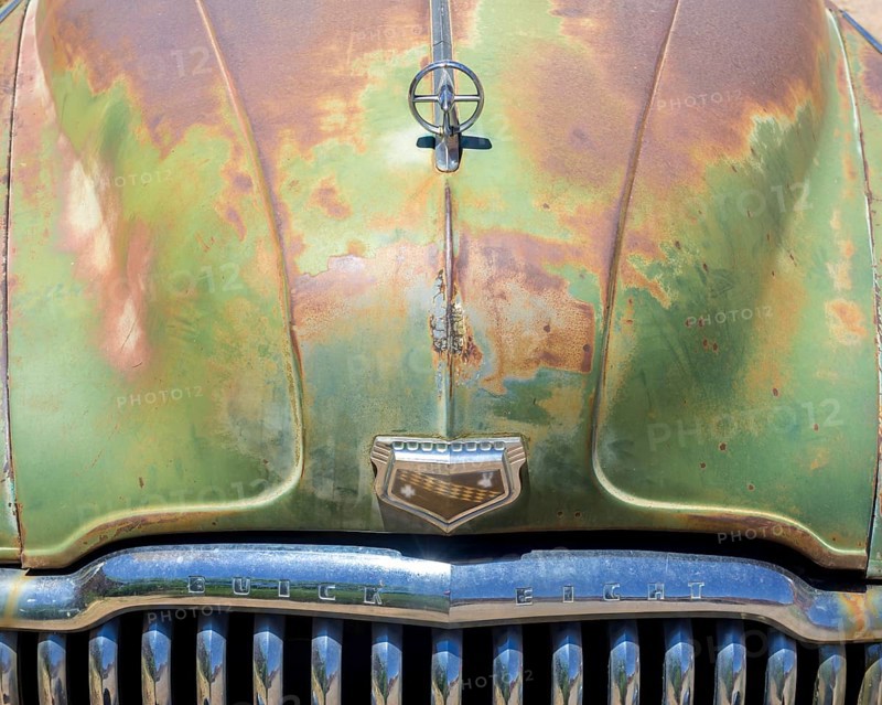Old rusted Buck Eight