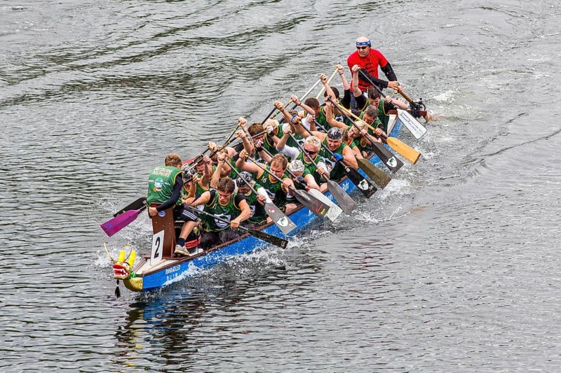 Dragon boat regatta
