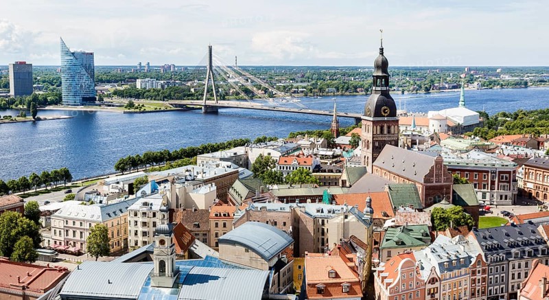 Historic centre with Riga Cathedral