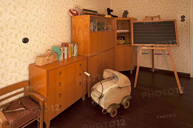 Original children's room of a family of magistrates from 1930-1960