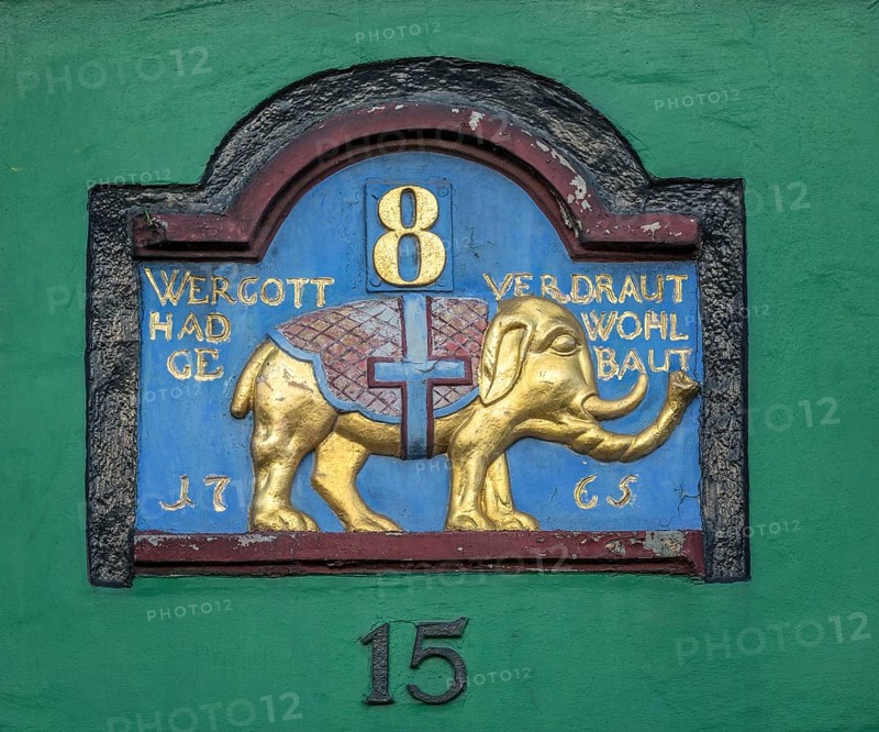 Old German proverb on a house