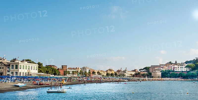 Sestri Levante with lido