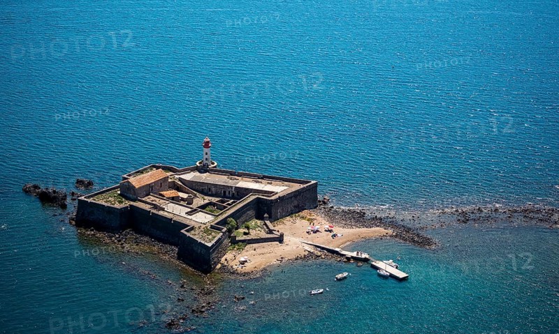 Fort Brescou off Cap d'Agde