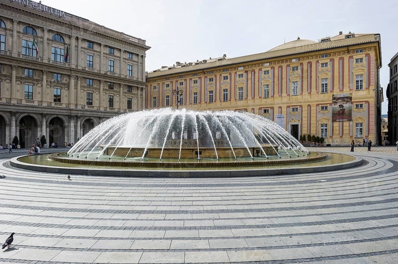 Piazza de Ferrari and Palazzo Ducale