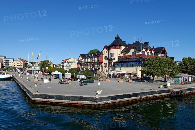 At the port of Vaxholm