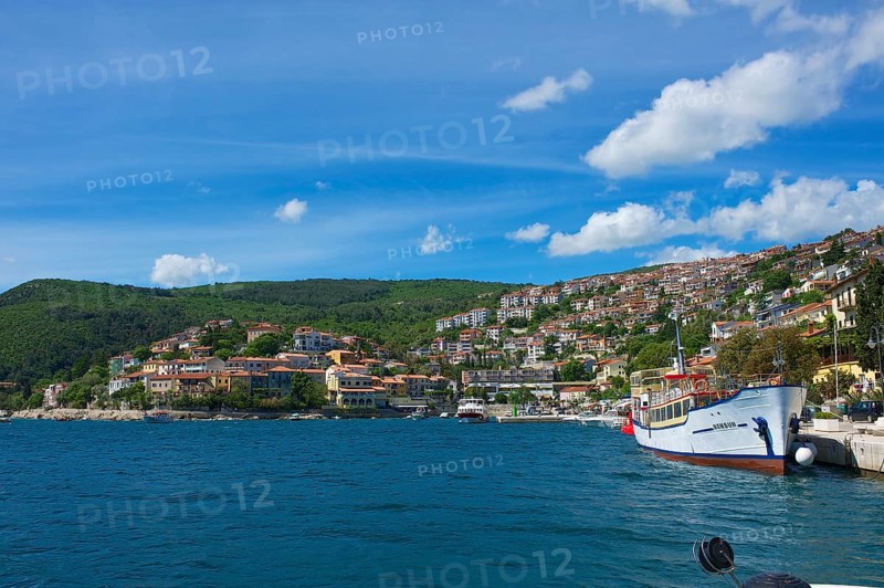 Townscape over the sea