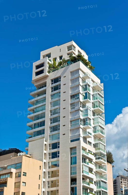 Skyscrapers in Achrafieh District in Beirut