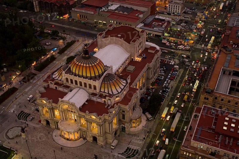 Palacio de Bellas Artes from Torre Latinoamericana
