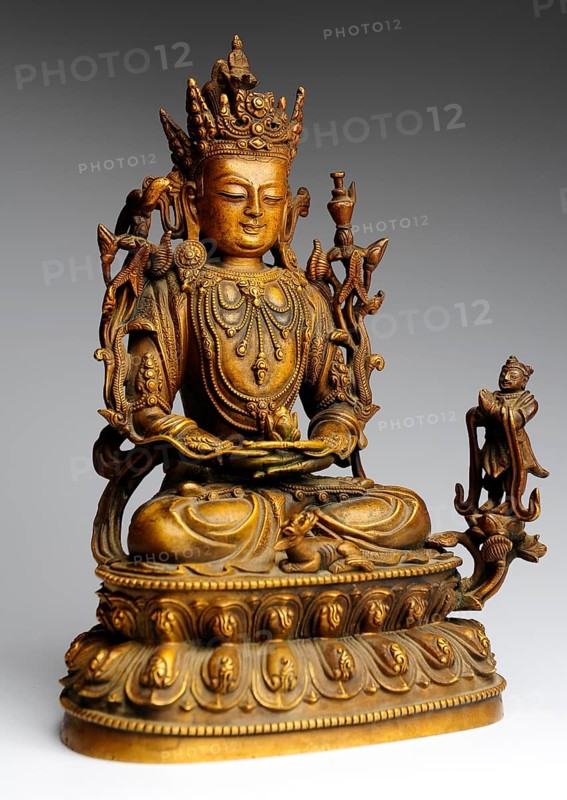 Old Buddha sculpture