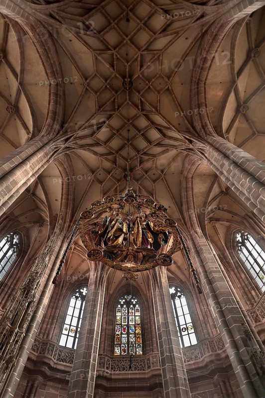 The angelic salutation by the sculptor Veit Stoss