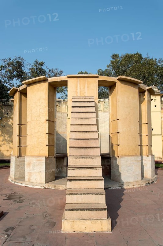 Ram Yantra Instrument at Jantar Mantar Observatory