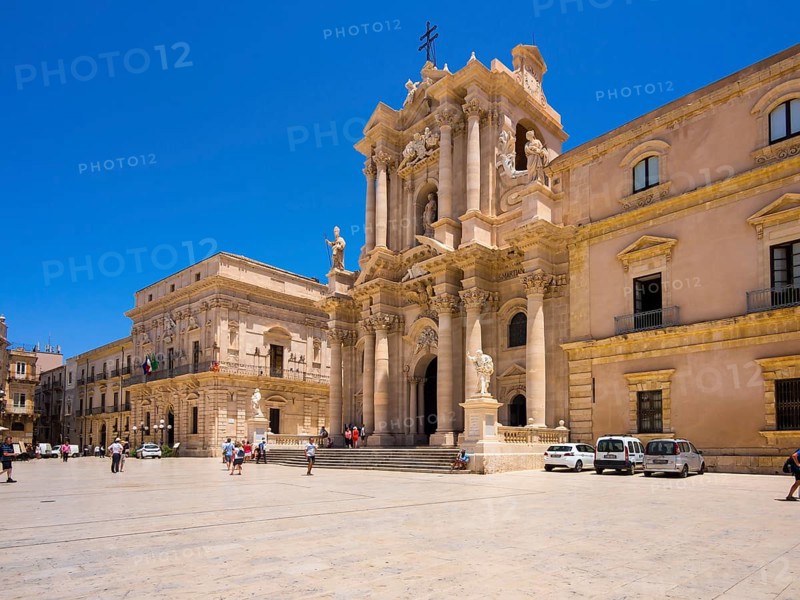 Cathedral of Santa Maria delle Colonne at the Cathedral Square