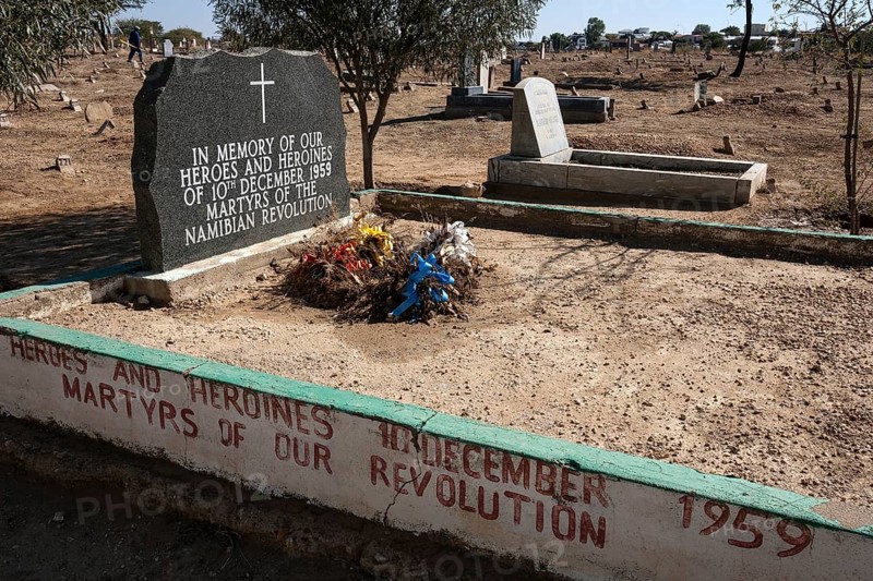 Grave to commemorate the dead of the Namibian Revolution 10 December 1959