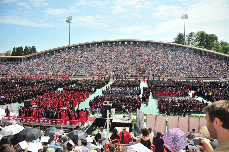 Graduation ceremony Cornell University Commencement