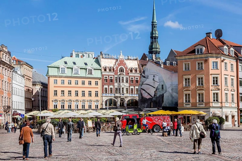 Cathedral Square in the historic centre