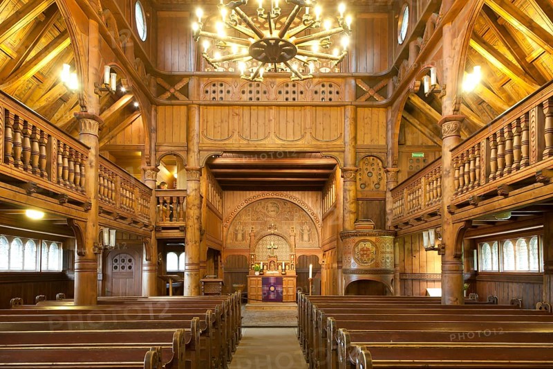 Interior view