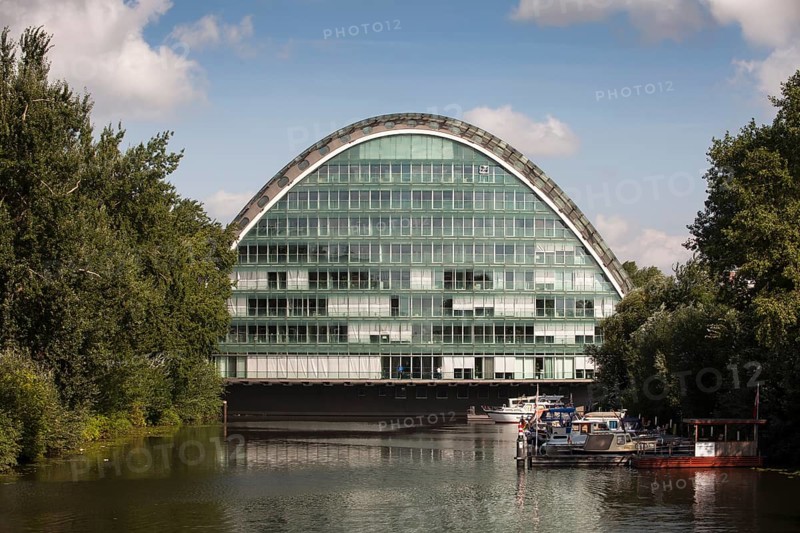 Modern office building ""Berliner Bogen""