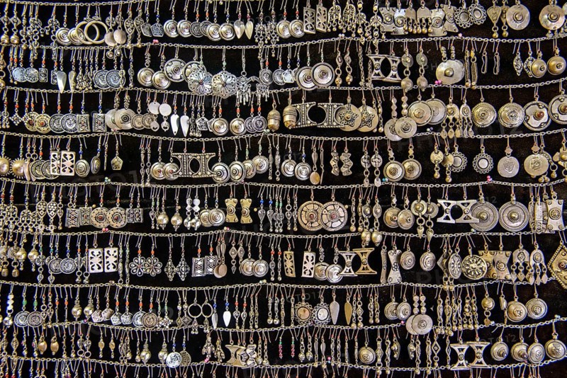 Silver and gold earrings for sale