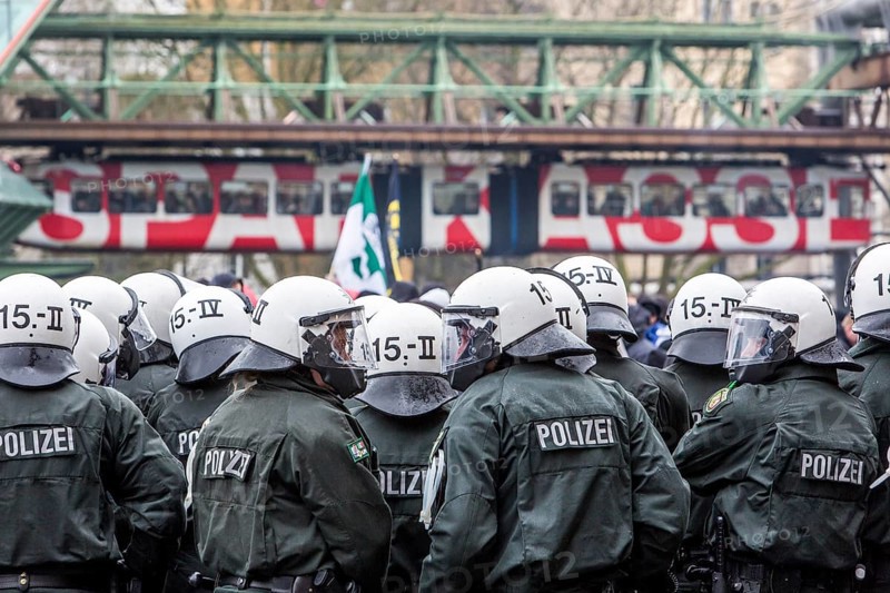 Demonstration in Wuppertal