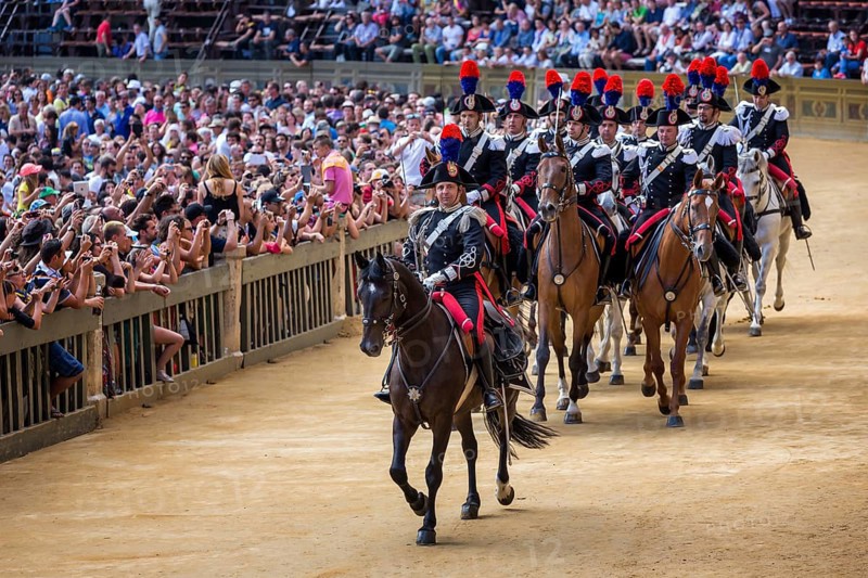 Carabinieri procession