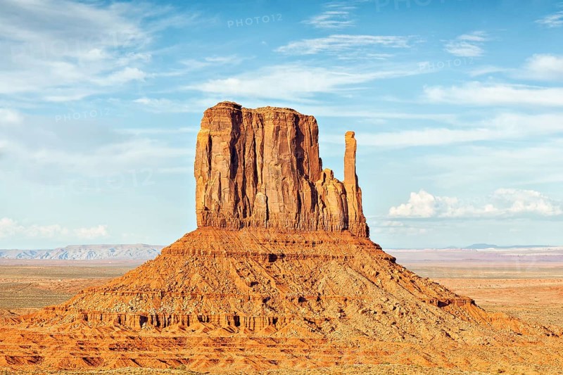 West Mitten Butte in the evening light