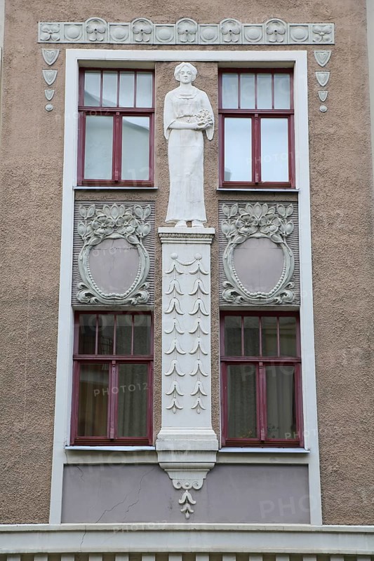 Relief of a woman