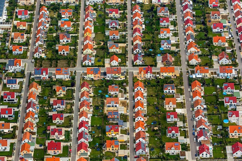Semi-detached townhouses