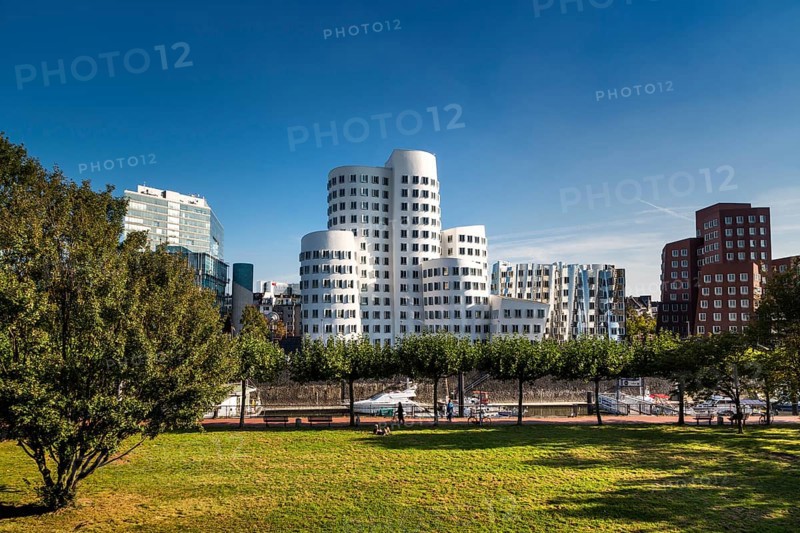 Neuer Zollhof or Gehry Bauten buildings
