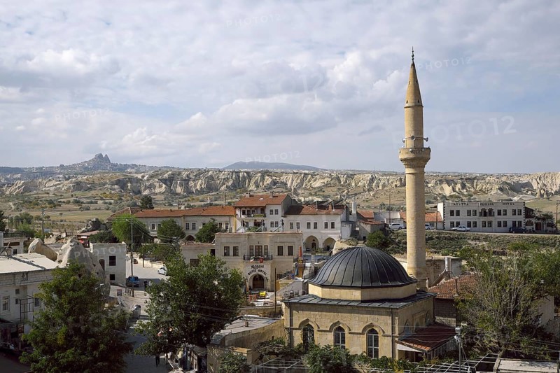 View of the village of Cavusin