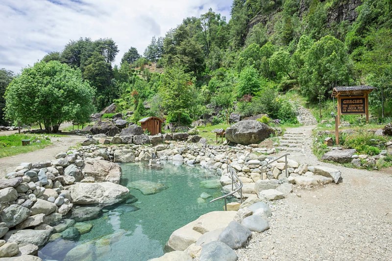 Thermal pools of Termas los Pozones