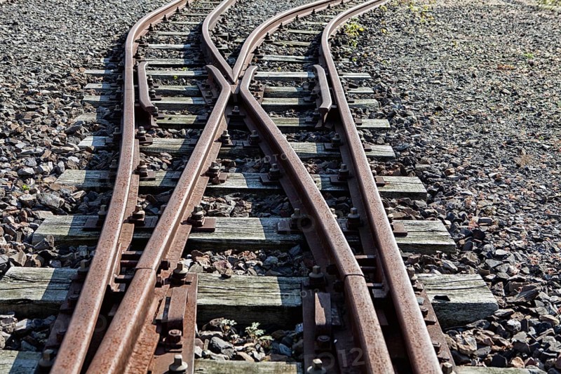 Old railway tracks