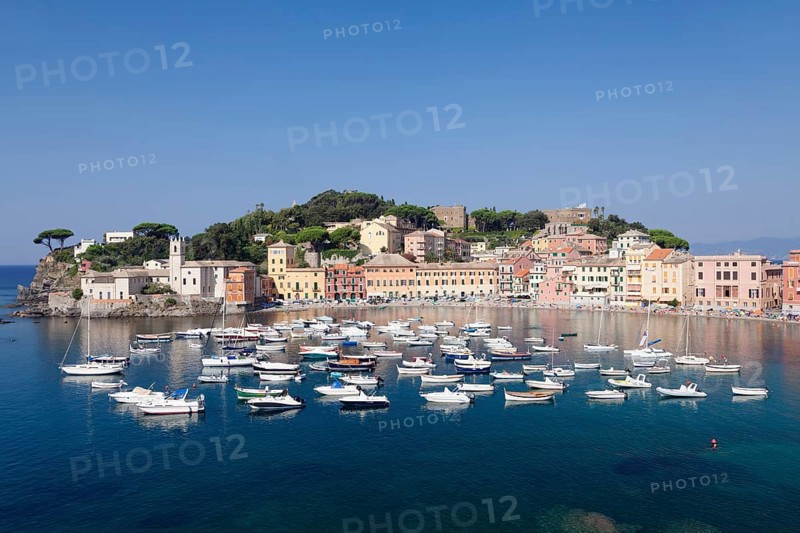 Harbour in Baia del Silenzio bay
