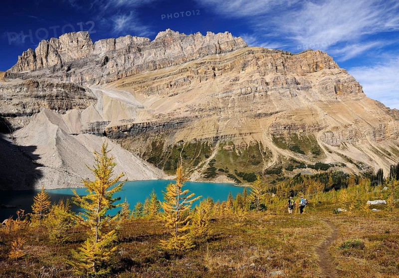 Hike from Lake Louise to Skoki Lodge in the Rocky Mountains