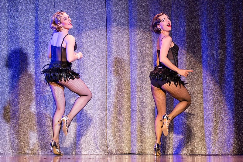 Musical "Chicago" with Natascha-Cecillia Hill as Velma Kelly and Annette Krossa as Roxie Hart