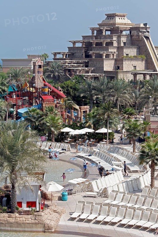 Ziggurat at the Aquaventure theme park